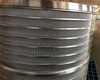Wedge wire basket slotted basket